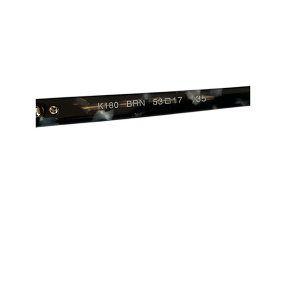 Kay Unger K180 Eyeglasses BRN 53-17-135 Metal Shiny Purple FRAMES ONLY - Picture 5 of 6